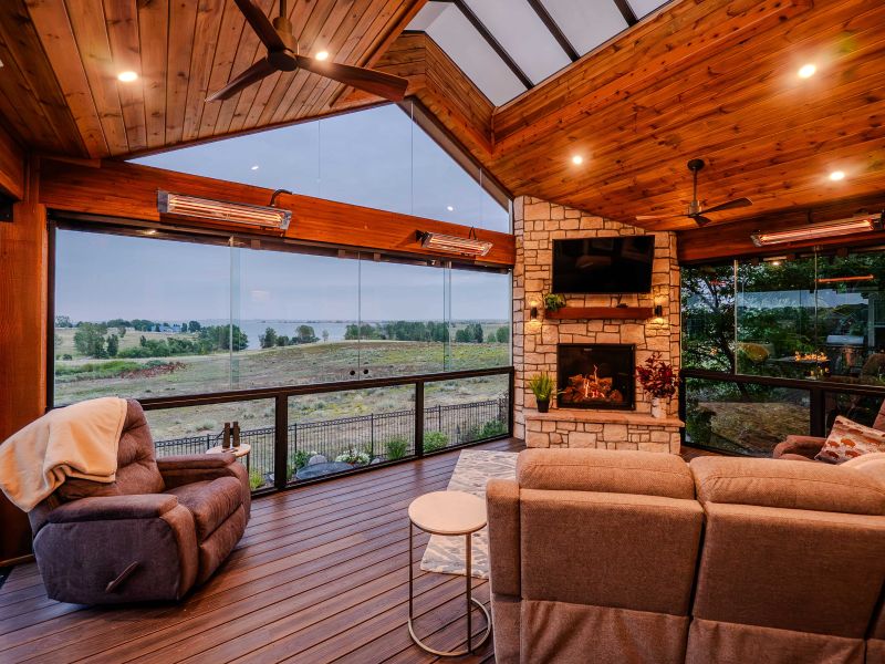 Four Season Deck in Parker, CO